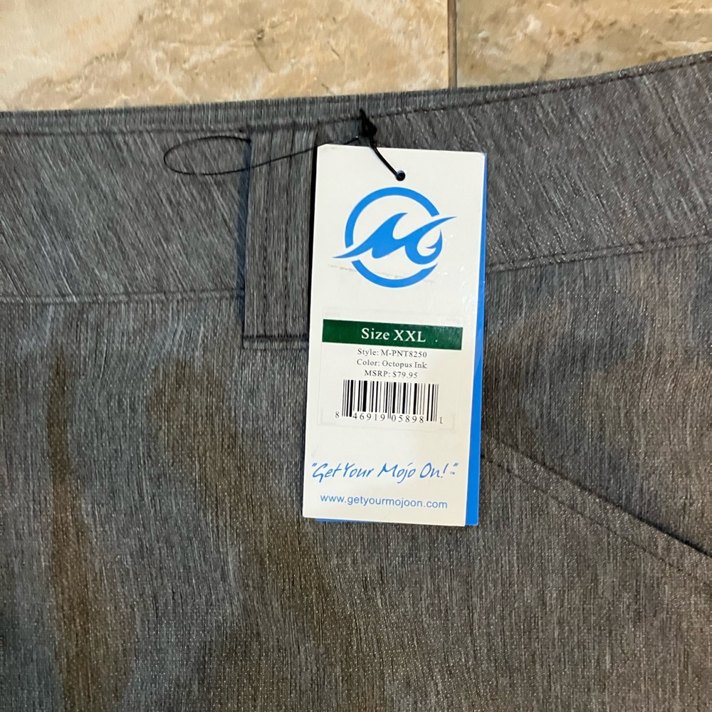 NEW MOJO SPORTSWEAR COMPANY men's tailwater pant in octopus ink - Picture 2 of 5
